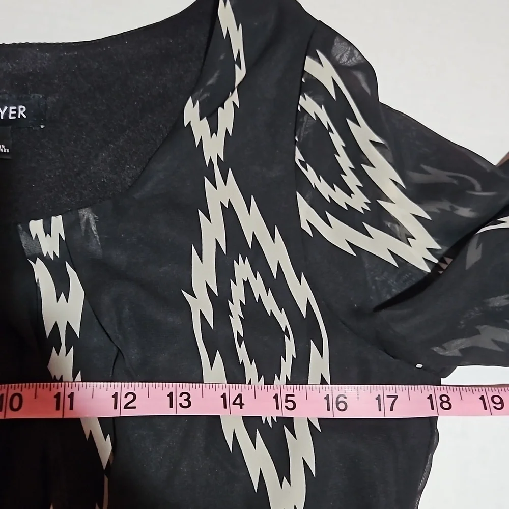 A. Byer | Black Tribal Print Dress - Picture 5 of 9